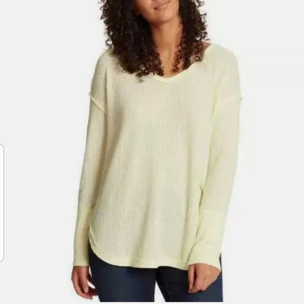 Vintage America Thermal Knit Oversized shirt